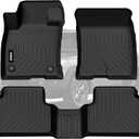 VIWIK Floor Mats for Ford Bronco Sport 2024-2021, Anti Slip 3D Floor Liners, TPE Waterproof Car Mats, Custom Fit All Weather Protection for Bronco Sport Base,Badlands,Big Bend,Outer Banks,Front & Rear