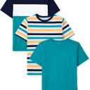 The Children's Place Boys' Short Sleeve Crew Neck T-Shirts (X-Large)