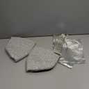 Colingmill 2 Pack Christmas Empty Basket Woven Gift Baskets Storage Empty Chest Decorative Box with Handles Ribbons Gift Bags for Christmas Birthday Thanksgiving Wedding Presents Package(Mix Gray)