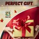 Guinea Pig Ornament, Just a Girl Who Loves Guinea Pigs Crystal Ornaments Gifts for Lovers Women, Guinea Pig Decorative Hanging Ornament for Christmas Tree