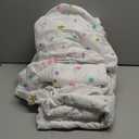 PINNKKU 4-Piece Toddler Bedding Set, Includes 1 Flat Sheet, 1 Fitted Sheet, 1 Comforter and 1 Reversible Pillowcase, Standard Toddler Comforter & Sheet Set, Ultra Soft Toddler Bed Set, Unicorn