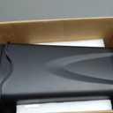 Amazon Basics 6-Sheet Cross-Cut Paper and Credit Card Shredder with 3.8 Gallon Bin, Shreds Staples, Black