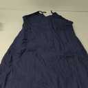 Long Maxi Dresses for Women Sexy Navy Denim Beach Summer Dress Casual Spaghetti Strap Sundress with Pockets(X-Large) Navy Denim