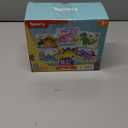 TOY Life Toddler Puzzles Ages 2-4, Wooden Puzzles for Toddlers 1-3, 7 Pcs Dinosaur Puzzle 2 Year Old, Puzzles for Kids Ages 3-5, Toddler Boy Toys 2-3, Educational Learning Toys for 3 Year Old