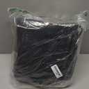 Car Seat Cushions, Car Seat Cover Foldable Portable Seat Cover for Back and Seat Cushions with Bottom Anti Slip Silicon(1 Pack/Black)