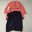 2024 Women Modest Muslim Swimwear Patchwork Hijab Sport Long Sleeves Swimsuit 3pcs Islamic Burkinis Wear Bathing Suit (Small, Pink)