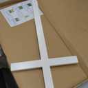 Memorial Crosses for Roadside, Graves, Cemetery, Garden, Gravesite, Funeral, Temporary Grave Marker for Dad, Mom, Grandpa, Men, Women, Sympathy Bereavement Gift, Headstone Replacement (Medium 22"X12")