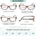 (Must Buy Both Eye) Tortoise-Left Eye +0.00 Reading Glasses with Different Strength for Each Eye