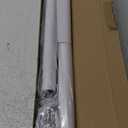 Closet Rods for Hanging Clothes, 17 to 39 Inch Heavy Duty Stepless Adjustable Closet Hanging Rod, 1.3 Inch Diameter Metal Closet Rod for Wardrobes Laundry Bedroom RV, White