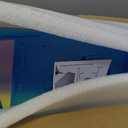 Acrylic Vinyl Record Storage Holder for 75 LPs, Now Playing Display Stand