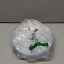 100PCS Clear Plastic Dessert Plates 7inch, Premium Hard Disposable Plates for Party, Wedding