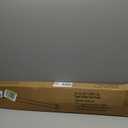 Tarp Poles Heavy Duty Adjustable, AVOFOREST Aviation Aluminum 8.7FT Tent Poles Lengthen and Thicken with Protection Cap Awning Poles Set of 2 for Hiking (Black)