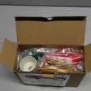 9 PCS 12 Inch Large Inflatable Christmas Ornaments Balls, Indoor & Outdoor Inflatable Christmas Decoration Balls for Yard, Front Door, Porch, Trees, Parties & New Year Holiday Decor