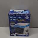 Arctic Air Pure Chill 2.0 Evaporative Air Cooler by Ontel - Powerful, Quiet, Lightweight and Portable Space Cooler with Hydro-Chill Technology For Bedroom, Office, Living Room & More,Blue