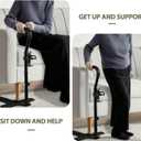 Couch Stand Assist with Cup Holder, 6 Adjustable Heights Chair Lift Assist, 15.7 x 24.8 x 24.4 inches