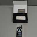 Hidden Camera Detectors, Anti Spy Camera Finder, GPS Tracker Detector, Hidden Devices Detector for Airbnb, Hotels, Bathroom, Home, Office (Black)