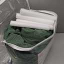 KEKUOU Stretch Sofa Cover Slipcover Couch Covers for 3 cushion couch sofa pet friendly (78"-94") Furniture Protector Sofa with Elastic Bottom for Kids,Dog, Jacquard Small Checked(Large,Greyish Green)