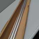 Ivilon Drapery Window Curtain Rod - End Cap Style Design 1 Inch Pole. 72 to 144 Inch Color Satin Nickel