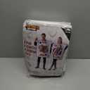 Spooktacular Creations 2 Pcs Adult Couple King & Queen Playing Card Costume for Halloween Costume Cosplay Party, Trick or Treating White