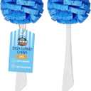 COMPAC HOME Dish Wand Kitchen Sponge | Effectively Clean China Dishes and Glassware | Unique Round Ball Shaped All-Around Cleaning Sponge | Gentle Flexible Brushes for Your Nice Dishes, 6 Count