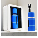 Leakproof Aroma Inhaler Bottle, Poppers Bottles, No Liquid Inside Home Fragrance Accessories (Blue)