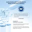 GLACIER FRESH UKF8001 Compatible with Whirlpool Refrigerator Water Filter 4, EDR4RXD1, EveryDrop Filter 4, 4396395, Maytag UKF8001, UKF8001AXX, WHR4RXD1, KAD4RXD1, 46-9006, Puriclean II, Pack of 3