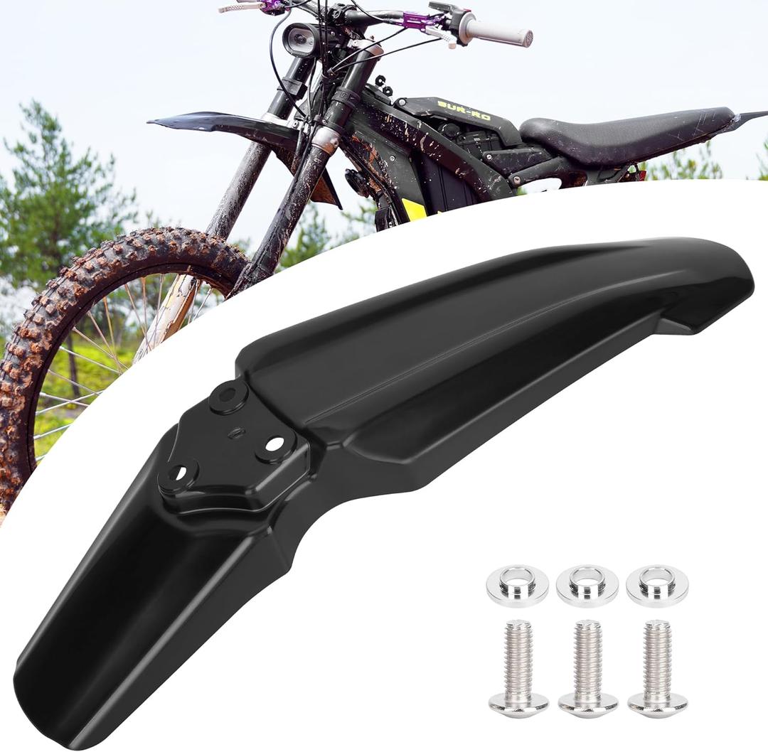 Front Fender for Surron,Electric Motorcycle Fender Fits Surron Parts,Plastic Mud Guard for Sur Ron Light Bee X S Talaria Segway X160 X260