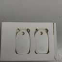 Air Tracker Tags-2 Pack, Bluetooth Tracker Works with Apple Find My APP (iOS Only), Keys Finder and Item Locator for Luggage, Backpack, Suitcases, Replaceable Battery, IP67 Waterproof Tracking Tag