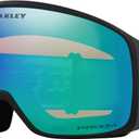 Oakley FLIGHT TRACKER L Snow Goggle (Matte Black Strap/Prizm Snow Argon Iridium Lens)