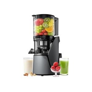 anOruus Juicer Machines, 3-in-1 Cold Press Juicer with 6.5" Extra Large Chute, 100oz Large Capacity, AC Motor, Makes Juice, Nut Milk & Sorbet, Premium Gray