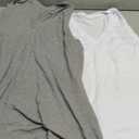 AUTOMET Tank Top Women Summer 2025 Casual Spring V Neck Sleeveless Tee Shirt Basic Trendy Beach Vacation Outfits Clothes (X-Large, Black)