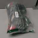 DR.DUDU Pre-lit Christmas Mailbox Swag Garland with Poinsettias Flowers, Battery Powered Lighted Christmas Artificial Garland with Pine Cone & Red Berries Holiday Decorations Indoor Outdoor