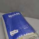 MIULEE 100% Blackout Polyester Textured Curtains for Bedroom Solid Thermal Insulated Cream Grommet Room Darkening Curtains & Drapes Luxury Decor for Living Room Nursery 52 x 90 Inch (2 Panels)