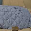 OZMIC Grey Quilted Bedspread Throw Twin Size Bedding Set with 2 Pillow Shams - Reversible Embossed Pattern Quilt Bed Cover for Bedroom Decor