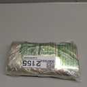 Larcenciel Metallic Patent Leather Clutch Purses for Women, Fashion Curved Flap Envelope Evening Handbags w/Chain Party Bags