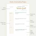Prayer Journal for Woman – 90-Day Guided Devotional with Daily Prayer, Reflection & Spiritual Growth | Christian Journal with Prompts for Purpose & Faith