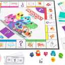 Monopoly Discover Board Game for Kids Ages 4+, Fun Game for Families, 2-Sided Gameboard for 2-4 players, 2 Levels of Play, Playful Teaching Tools for Families
