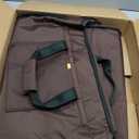 Halfday Convertible 2-in-1 Premium Garment Duffel Weekender Bag 45L | Wrinkle-Free Travel, Hanging Suit Compartment, Shoe Pockets, Trolley Sleeve. Balistic Nylon Carry-on, Port