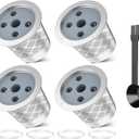 Reusable K Cups for Keurig K Supreme | Refillable K cups for Keurig K Supreme (Plus) Coffee Maker (4 PACK)