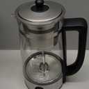 KIDISLE Percolator Coffee Pot Electric Coffee Maker, 10Cup Coffee Percolator with Auto Keep Warm, Stainless Steel Basket, Borosilicate Glass, CoolTouch Handle