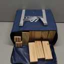 Giant Tumble Tower Games for Kids and Adults 57 Blocks New Zealand Pine Wooden Blocks Stacking to Over 4.2FT Family Game for Indoors Outdoors Yard Games for Family