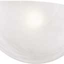 Livex Lighting 4271-07 Oasis 1-Light Bronze Wall Sconce , White