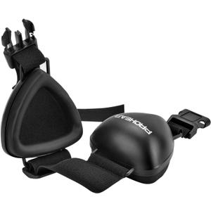 PROHEAR Dog Ear Muffs Hearing Protection for Dogs, NRR 28dB Noise Cancelling Headphones, Easy to Adjust Dog Hearing Protection Earmuffs for Thunder, Hunting, Tourism, Cars, Racing, Small, Black