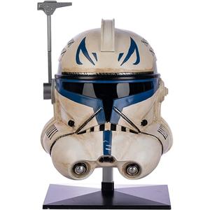 Evere SW Clone Arc Commander Helmet Cosplay Deluxe Halloween Collectible Prop (Captain Rex Helmet)