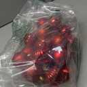 JOIEDOMI 24 Pcs Red Christmas Balls Ornaments Set, 2.36" Christmas Tree Ornaments Shatterproof, Xmas Balls Hanging Decorations for Tree Wreath Garland Holiday Wedding Indoor Party Decor