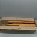 6 PCS Wood Drawer Slides, 16 Inch Wooden Drawer Slides, Wood Center Mount Drawer Slides Replacement Part