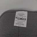 Yimobra Memory Foam Toilet Bath Mat U-Shaped, Commode Contour Rug, Soft and Comfortable, Super Water Absorption, Non-Slip, Thick, Machine Wash and Easier to Dry for Bathroom, 24 X 20 Inches, Grey