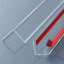 Wall Corner Protector - 2PCS, 31.5"x1.18" - Self Adhesive Clear Corner Protectors for Walls, Cabinet Doors, Edge Protector Trim; Easy to Install Corner Guards for Walls (80cm x 3cm)