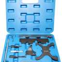 Camshaft Timing Locking Tool Kit Compatible with Ford fusion Escape Focus Fiesta Mazada 1.25 1.4 1.6 1.7 1.8 2.0 2.3L 2.5L Ecoboost 1.5L 1.6L, 2.0 TDCi 303-1097 303-748 303-1550 303-1552 303-376