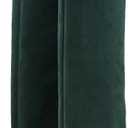 Women's Knee High Suede Boots for Women Wide Calf Square Toe Stiletto Heels Tall Boots Pull On High Heel Long Booties (9, Green)